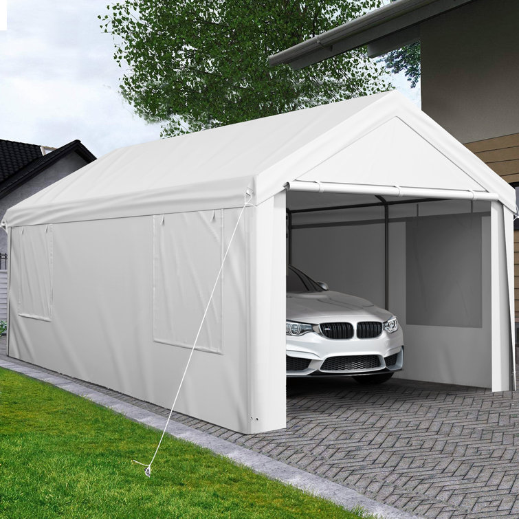 Qomotop Canopy Garage Wayfair